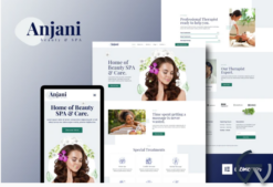 Anjani - Spa & Beauty Elementor Template Kit
