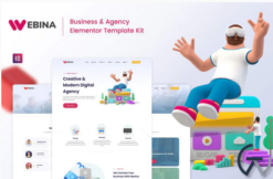 Webina - Business Agency & Startup Elementor Template Kit