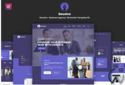 Desolve - Business Agency Elementor Template Kit