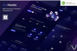 Hostic – Web Hosting Company Elementor Template Kit
