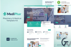 Mediphar – Pharmacy & Medical Elementor Template Kit