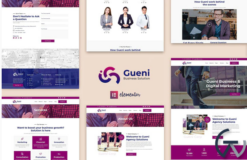 Gueni - Business Solution Elementor Template Kit