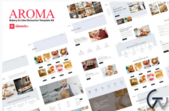Aroma - Bakery & Cake Elementor Template Kit