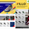 Fillo %E2%80%93 Shoes Sneakers Store WooCommerce Elementor Template Kit