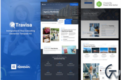 Travisa – Immigration & Visa Consulting Elementor Template Kit