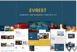 Evrest - Company & Business Elementor Template Kit