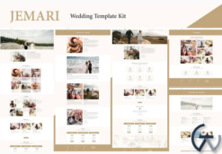 Jemari - Wedding Elementor Template Kit