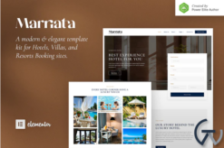 Marriata – Hotel & Resort Elementor Template Kit