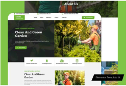 Gnome - Lawn & Garden Care Services Elementor Template Kit
