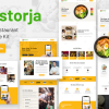 Restorja Restaurant Food Elementor Template Kit