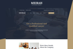 Meirah - Law Firm Elementor Template Kit