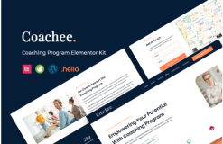 Coachee - Coaching Program Elementor Template Kit