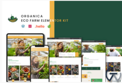 Organica - Eco Farm Elementor Template Kit