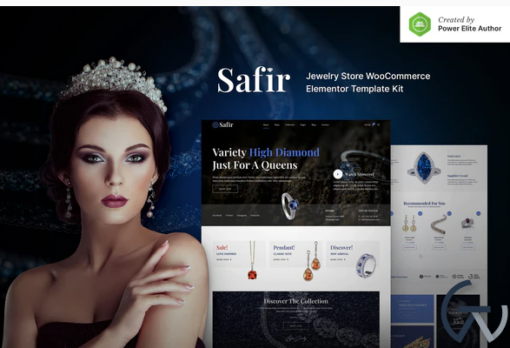 Safir %E2%80%93 Jewelry Store WooCommerce Elementor Template Kit