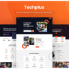 Techplus Tech Business Elementor Template Kit