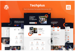 Techplus - Tech Business Elementor Template Kit