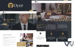Oyer - Lawyer & Attorney Template Kit
