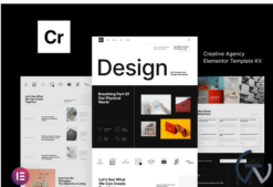 Crispin – Creative Agency Elementor Template Kit