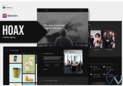 Hoax - Creative Agency Elementor Template Kit
