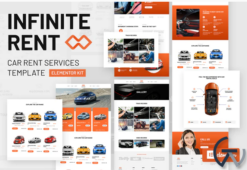 Infiniterent - Car Rental Elementor Template Kit