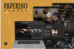 Paperino Garage - Mechanic Elementor Template Kit
