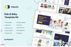 Kidsnify | Daycare Elementor Template Kit