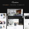 Archodern Interior Architecture Elementor Template Kit 1