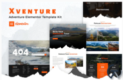 Xventure - Travel Elementor Template Kit