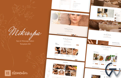 Mikrospa - Spa & Massage Elementor Template Kit