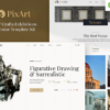 Pixart %E2%80%93 Arts Crafts Exhibition Elementor Template Kit