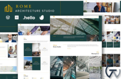 Rome - Modern Interior Elementor Template Kit