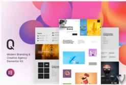 Qreato – Modern Branding & Creative Agency Elementor Kit