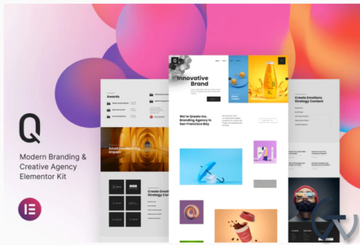 Qreato %E2%80%93 Modern Branding Creative Agency Elementor Kit