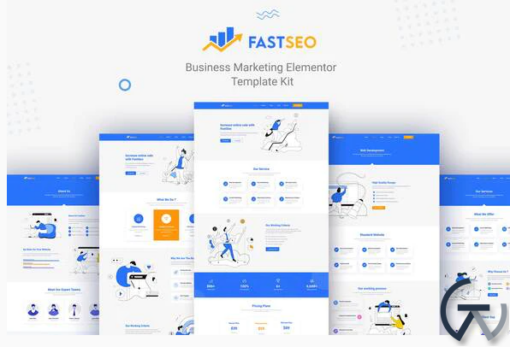 FastSEO Business Marketing Elementor Template Kit