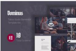 Dominus - Tattoo Studio Elementor Template Kits