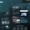 Hasto Cyber Tech Security Service Elementor Template Kit
