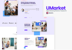 UMarket - Digital Marketing Elementor Template Kit