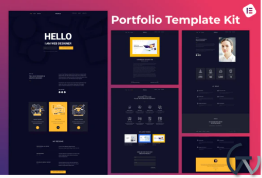 Propus %E2%80%94 Web Designer Portfolio Elementor Template Kit