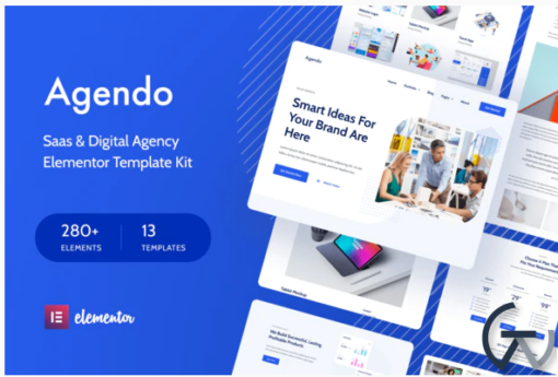 Agendo Digital Agency Creative Elementor Template Kit