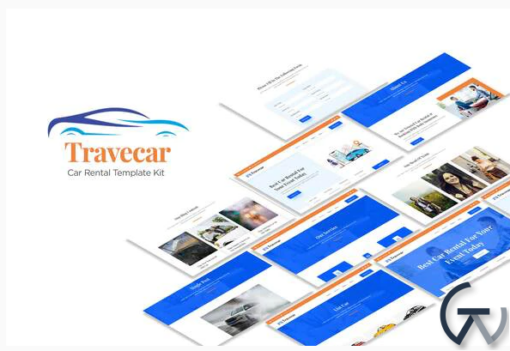 Travecar Car Rental Elementor Template Kit