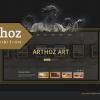Arthoz Art Exhibition Elementor Template kit