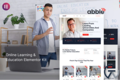 Abble - Online Learning & Education Elementor Kit