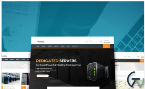 Pixxles Hosting Template with WHMCS WordPress Theme