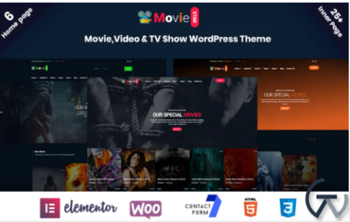 Moviestar Online Movie Video TV Show WordPress Theme