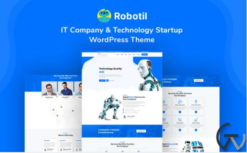 Robotil - IT Company & Technology Startup WordPress Theme