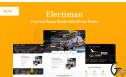 Electiman - Electrical Repair Service WordPress Theme