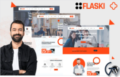 Flaksi Modern Easy Multipurpose Consulting WordPress Theme