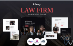 Libery - Law Firm WordPress Theme