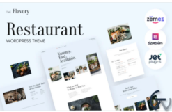 Flavory - Restaurant and Cafe WordPress Theme