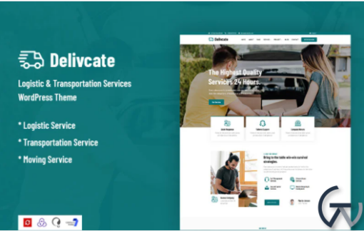 Delivcate %E2%80%93 Logistic Transportation Service WordPress Theme 1